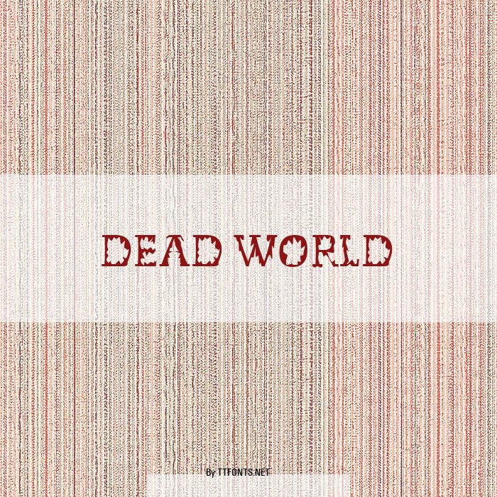 Dead World example